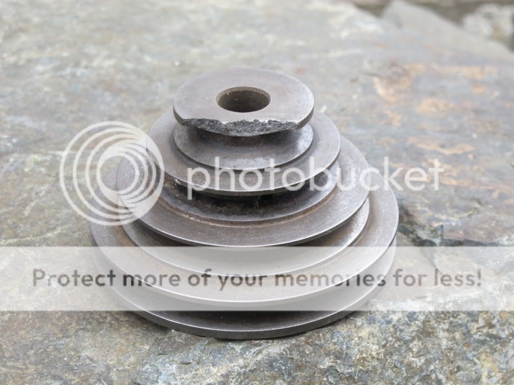 H LEACH No.60 Drill Press Cast Iron Pulley Repair Help